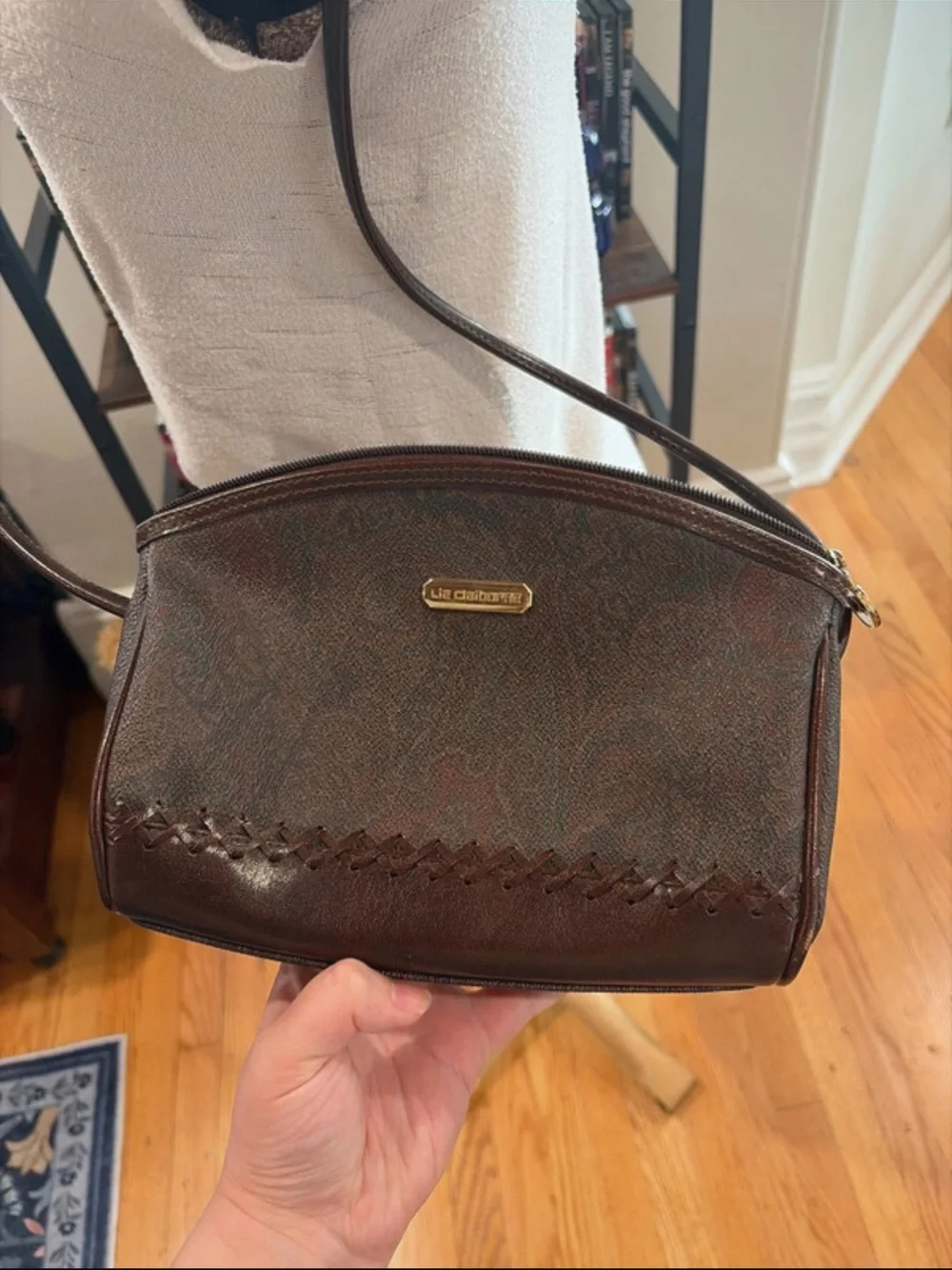 Liz Claiborne Paisley Print Crossbody